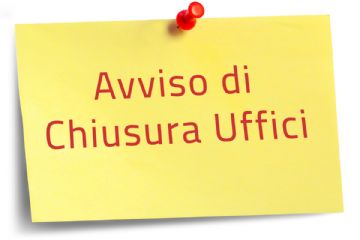 Avviso chiusura uffici comunali per subentro in ANSC